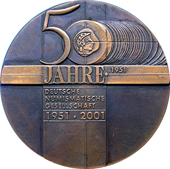 DNG-Jubiläumsmedaille 2001, Avers