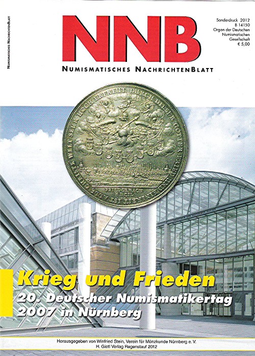 NNB Titelseite Sonderheft 2012